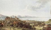 Johann Ludwig Aberli Seen Lausanne painting